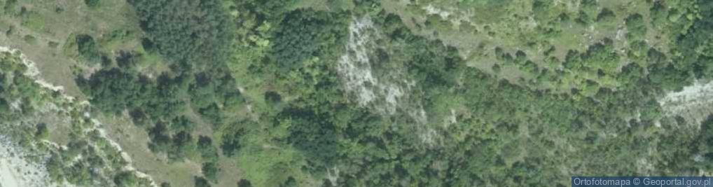 Zdjęcie satelitarne Pinczow kosciol sw. Jana Ewangelisty 13.08.08 p2