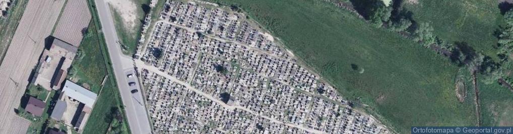 Zdjęcie satelitarne Piszczac-cmentarz-6