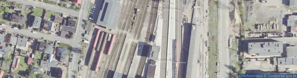 Zdjęcie satelitarne PKP.Leszno.Stary.Dworzec.03