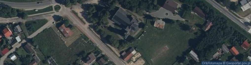 Zdjęcie satelitarne PL Starawieś church
