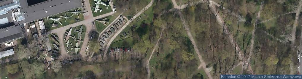 Zdjęcie satelitarne PL Warsaw Park Na Ksiazecem