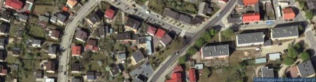 Zdjęcie satelitarne Plac hallera w lidzbarku