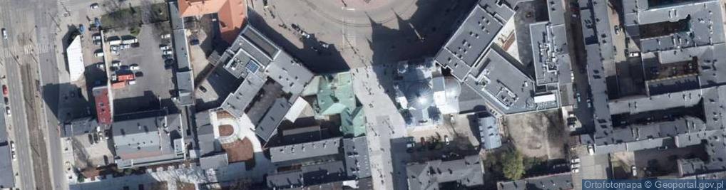 Zdjęcie satelitarne Plan Łodzi1823