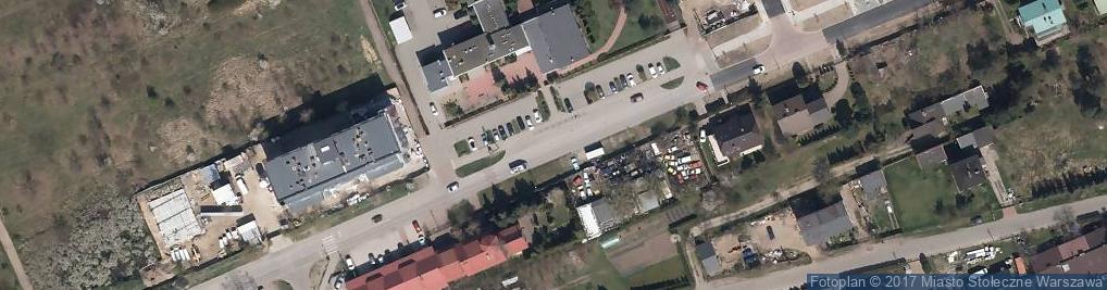 Zdjęcie satelitarne Płużnicka budynek gimnazjum01