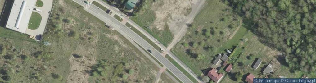 Zdjęcie satelitarne Podlaskie - Bialystok - Bialystok - Zawady - Oczyszczalnia sciekow