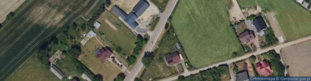 Zdjęcie satelitarne Podlaskie - Juchnowiec Kościelny - Juchnowiec Górny - Droga - S