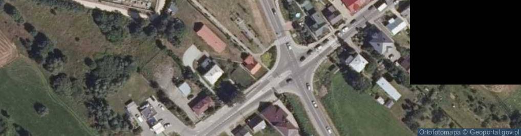 Zdjęcie satelitarne Podlaskie - Knyszyn - Knyszy - krzyz PT