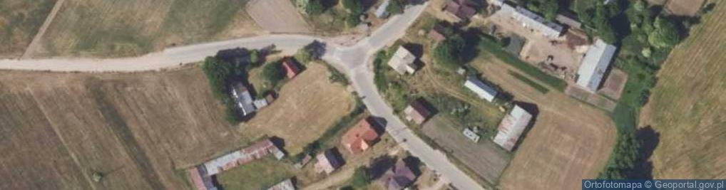 Zdjęcie satelitarne Podlaskie - Mońki - Lewonie - NE - droga - v-SE