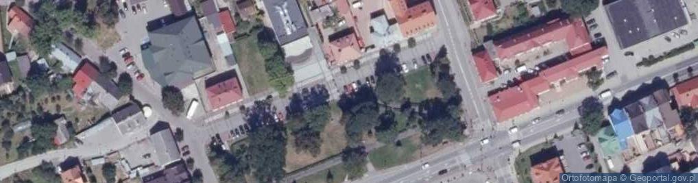 Zdjęcie satelitarne Podlaskie - Sokółka - Sokółka - Plac Kościuszki - Park - v-SSE