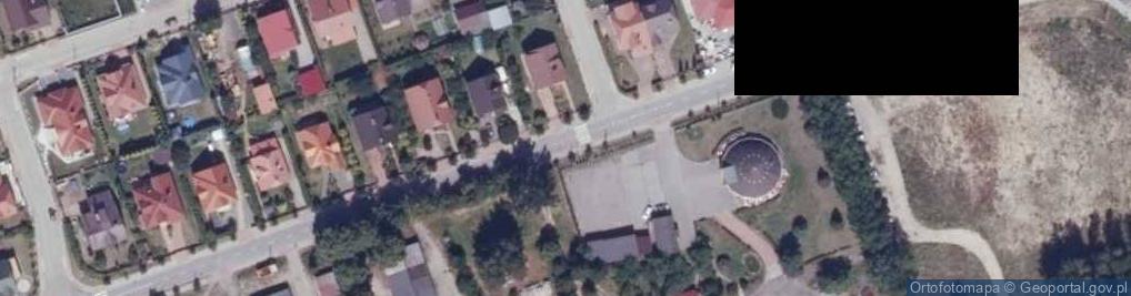 Zdjęcie satelitarne Podlaskie - Sokółka - Sokółka - Wincentego Witosa - GDDKiA - budynek techn