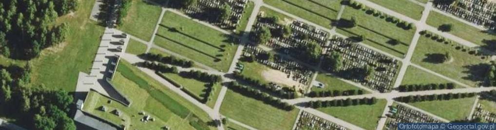 Zdjęcie satelitarne POL Antoninów cmentarz3