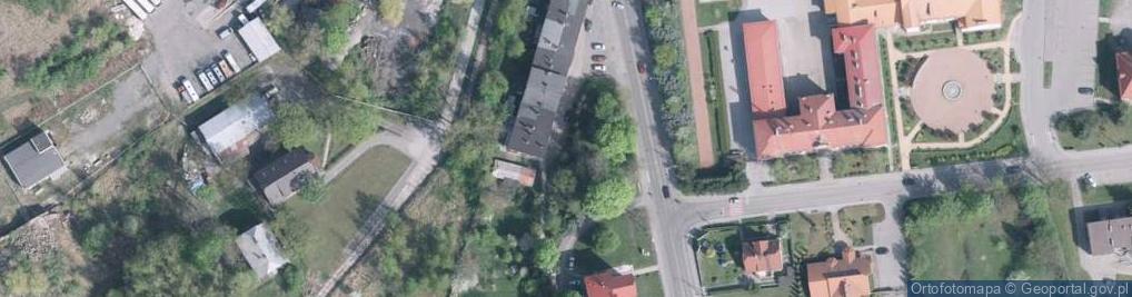 Zdjęcie satelitarne POL Goleszów Budynek na cieszyńskiej