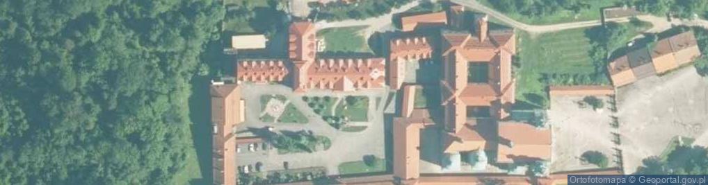 Zdjęcie satelitarne POL Kalwaria Zebrzydowska Kaplica III Upadku