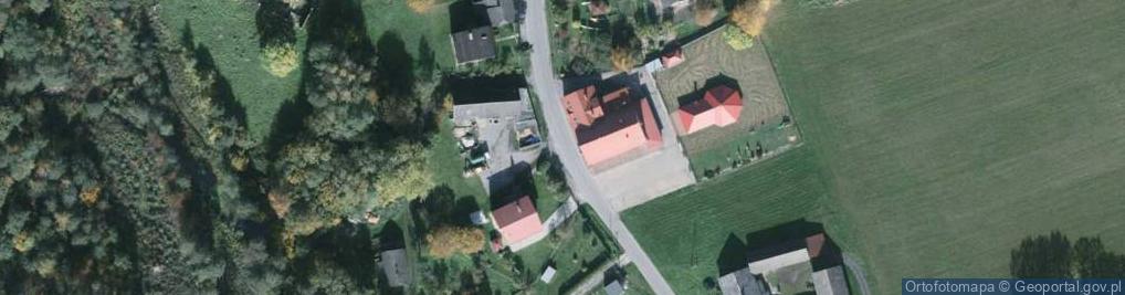 Zdjęcie satelitarne POL Kiczyce OSP 2