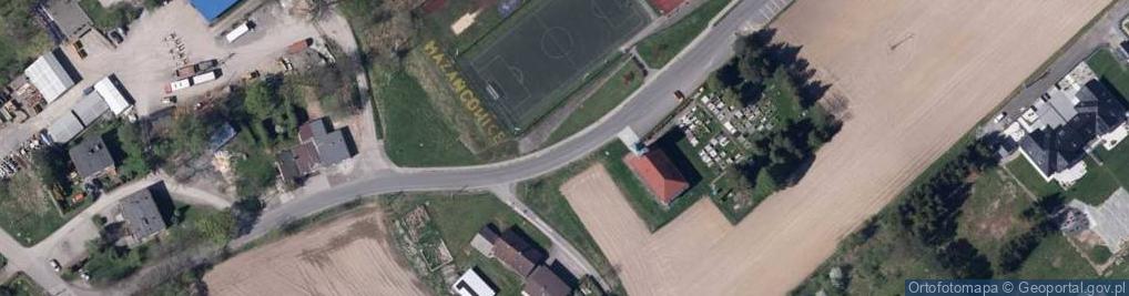 Zdjęcie satelitarne POL Mazańcowice Kościół EA Zbawiciela 1