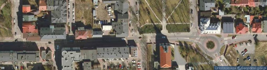 Zdjęcie satelitarne POL Nowy Dwór church