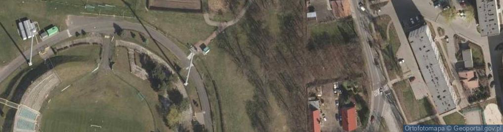 Zdjęcie satelitarne POL Polkowice, Aquapark