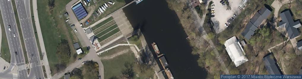 Zdjęcie satelitarne POL Port czerniakowski Warsaw