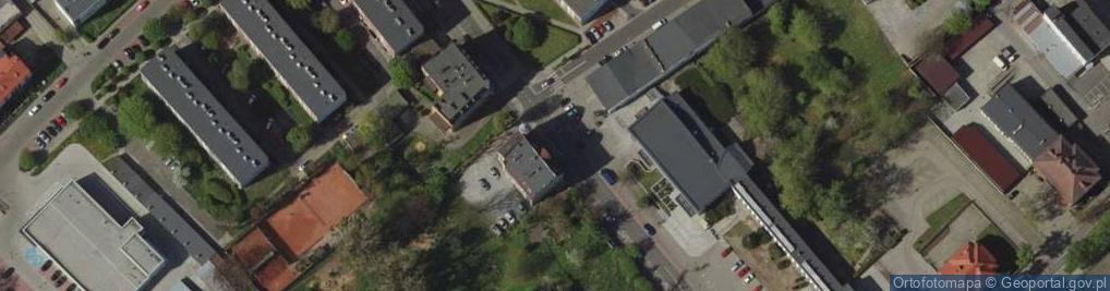 Zdjęcie satelitarne POL Racibórz Kamienica przy ul. Ogrodowej 23 1