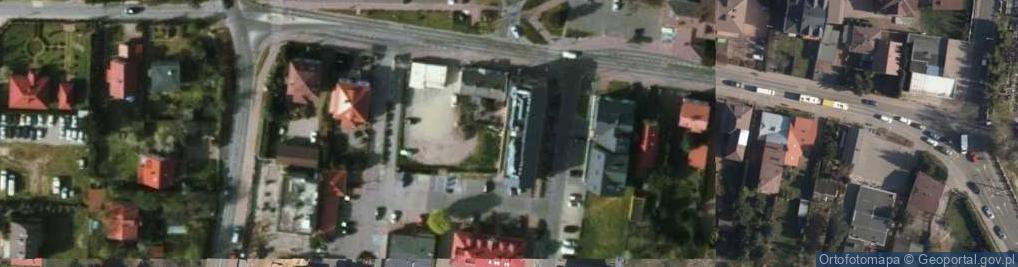Zdjęcie satelitarne POL Stare Babice post office