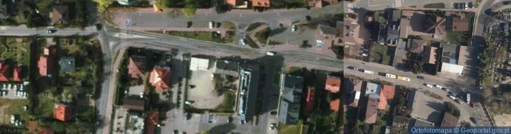 Zdjęcie satelitarne POL Stare Babice urząd gminy