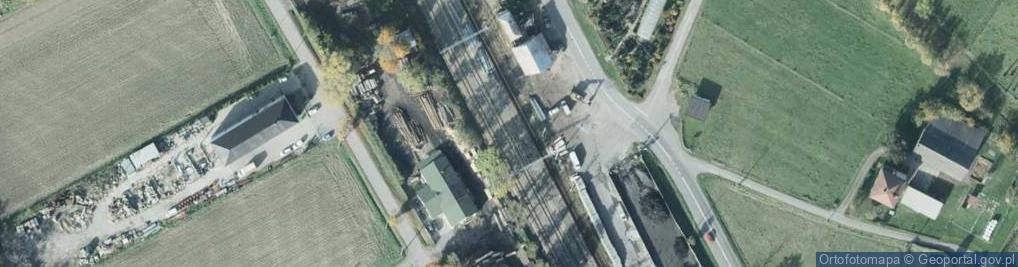 Zdjęcie satelitarne POL Strumień Stacja 2