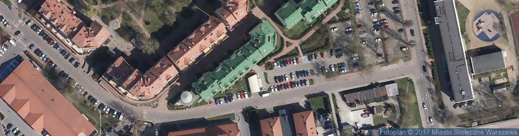 Zdjęcie satelitarne POL Warsaw Gorce church