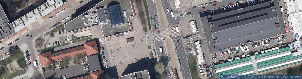 Zdjęcie satelitarne POL Warsaw Hale Mirowskie