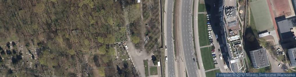 Zdjęcie satelitarne POL Warsaw JCP korczak9
