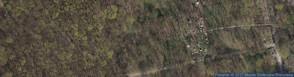 Zdjęcie satelitarne POL Warsaw JCP symbole 1