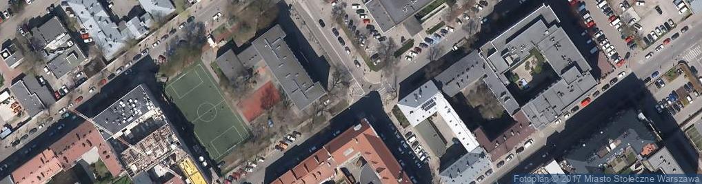 Zdjęcie satelitarne POL Warsaw praga polnoc ratusz