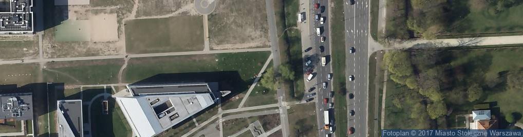 Zdjęcie satelitarne POL Warsaw Wilanów Sobieski Marysieńka pomnik