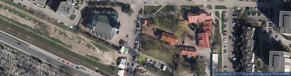 Zdjęcie satelitarne POL Warsawa Wawrzyszew new church