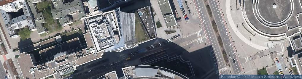 Zdjęcie satelitarne POL WAW City Center