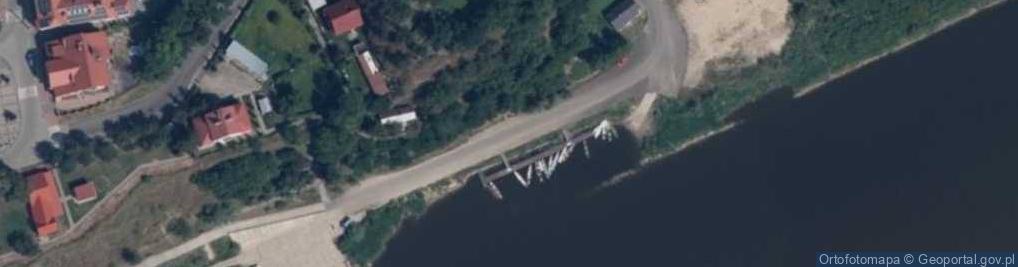 Zdjęcie satelitarne POL Wyszogród old bridge