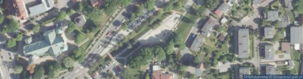 Zdjęcie satelitarne Poland Olesno - church