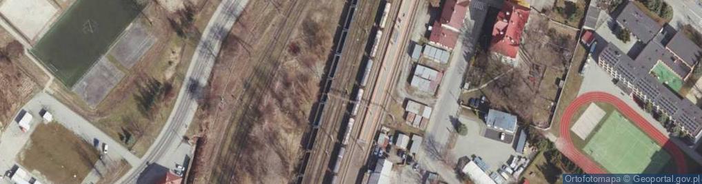 Zdjęcie satelitarne POLAND-RZESZÓW-RAILY-STATION-STARONIWA