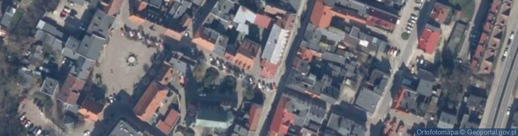 Zdjęcie satelitarne Polczyn-Zdroj Church by night 2008-10a