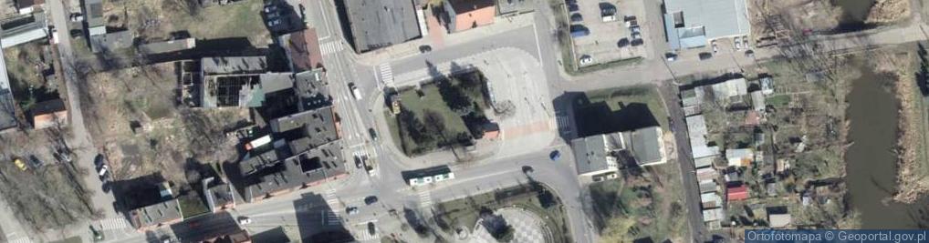 Zdjęcie satelitarne Police kaplica gotycka (3)