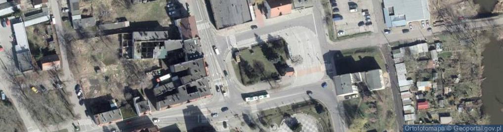 Zdjęcie satelitarne Polickie lapidarium