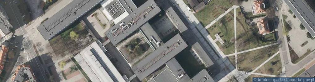 Zdjęcie satelitarne Politechnika Śląska - Wydział Budownictwa1