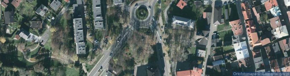 Zdjęcie satelitarne Pomnik Gustawa Morcinka 2009-04-26