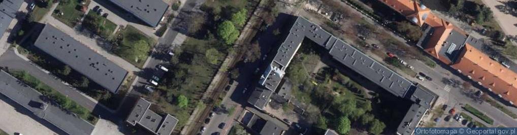 Zdjęcie satelitarne Pomorskie Muzeum Wojskowe - czołg