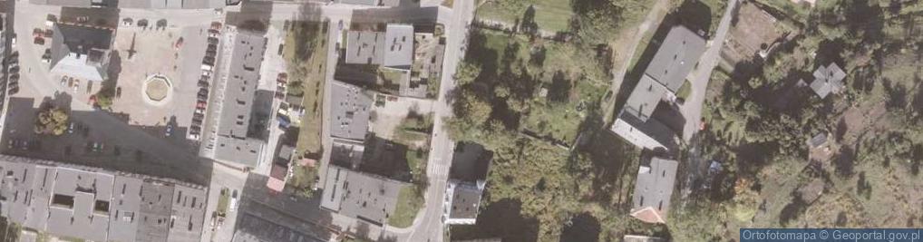 Zdjęcie satelitarne Radkow rynek
