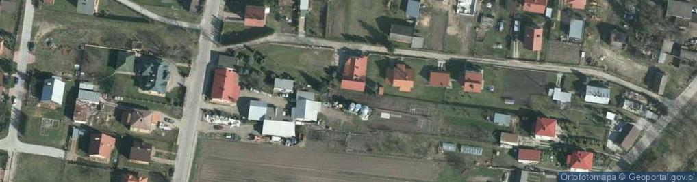 Zdjęcie satelitarne Radymno Synagoga