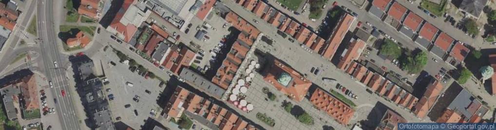 Zdjęcie satelitarne Ratusz w Jeleniej Górze