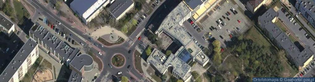 Zdjęcie satelitarne Ratusz w Legionowie