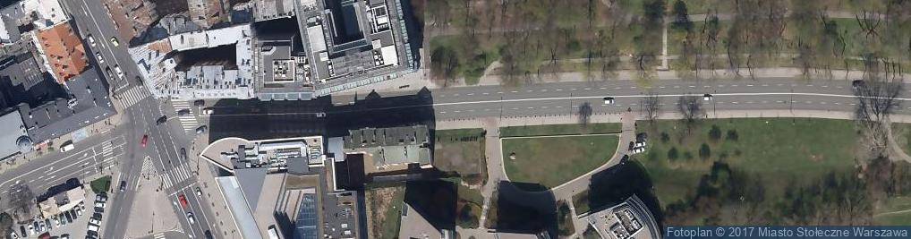 Zdjęcie satelitarne Ratusz Zamosc