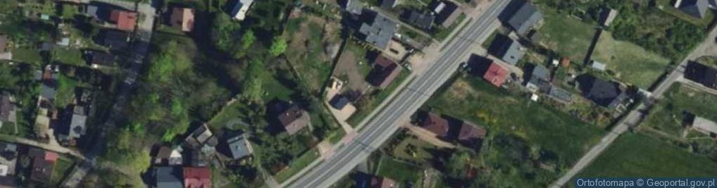 Zdjęcie satelitarne Rędziny (pow częstochowski)-mapka