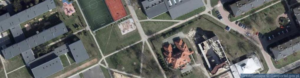 Zdjęcie satelitarne Retkinia wid w str c J